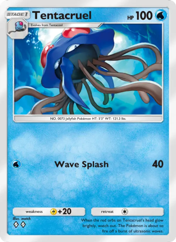 Tentacruel - Shining Revelry Pokemon Card