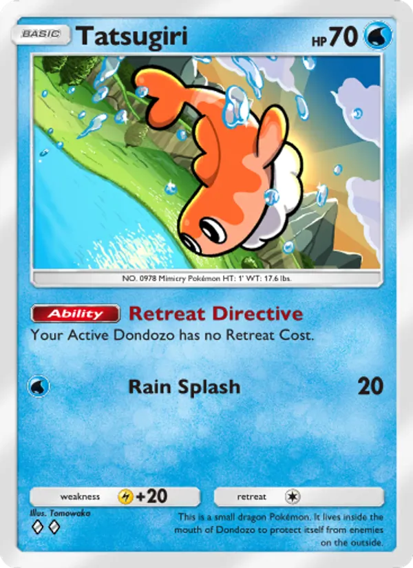 Tatsugiri - Shining Revelry Pokemon Card