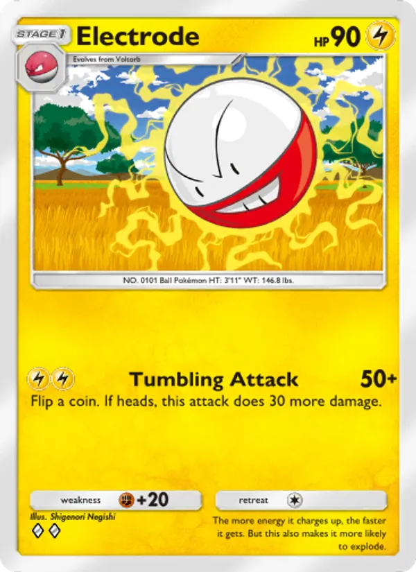 Electrode - Shining Revelry Pokemon Card