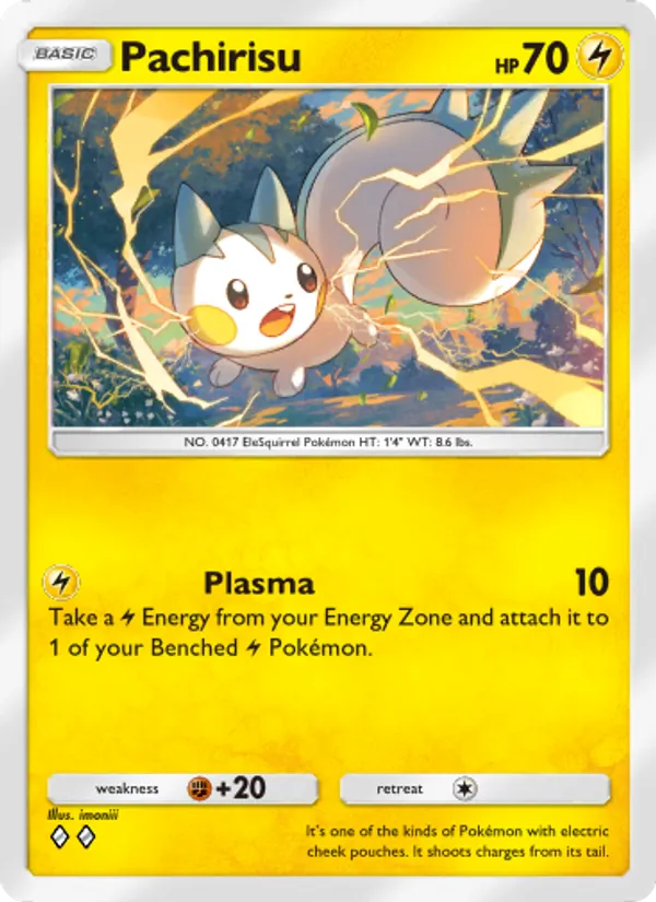 Pachirisu - Shining Revelry Pokemon Card