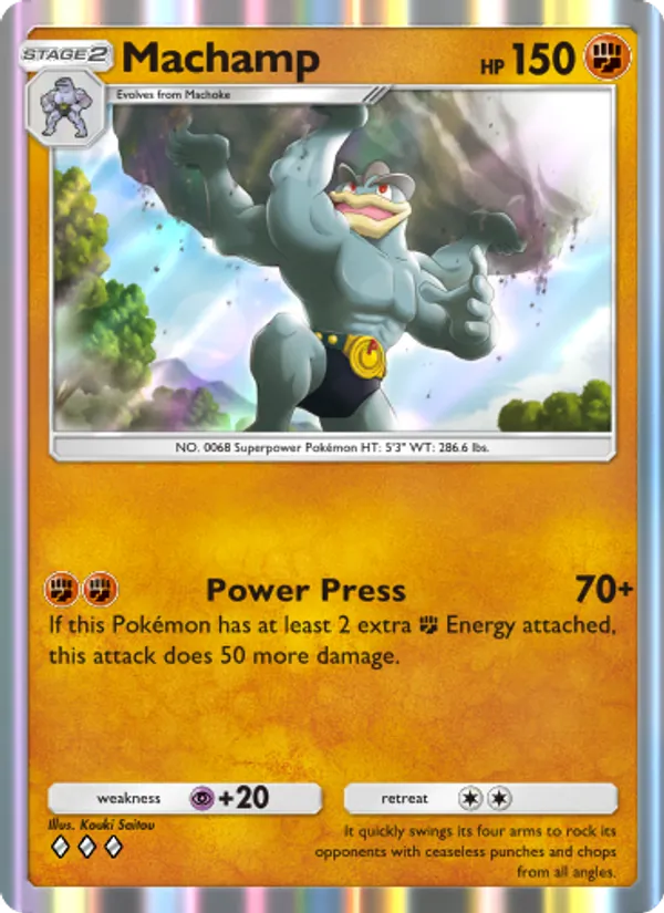 Machamp - Shining Revelry Pokemon Card