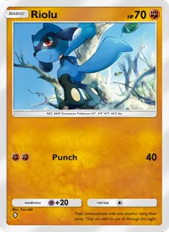 Riolu - Shining Revelry