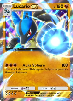 Lucario ex - Shining Revelry