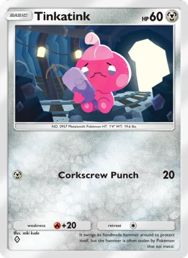 Tinkatink - Shining Revelry Pokemon Card