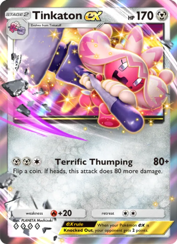 Tinkaton ex - Shining Revelry Pokemon Card