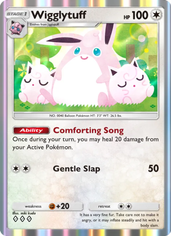 Wigglytuff - Shining Revelry Pokemon Card