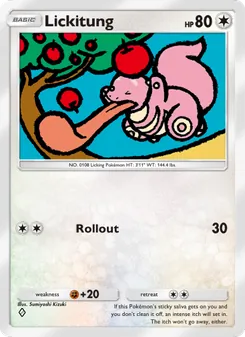 Lickitung - Shining Revelry