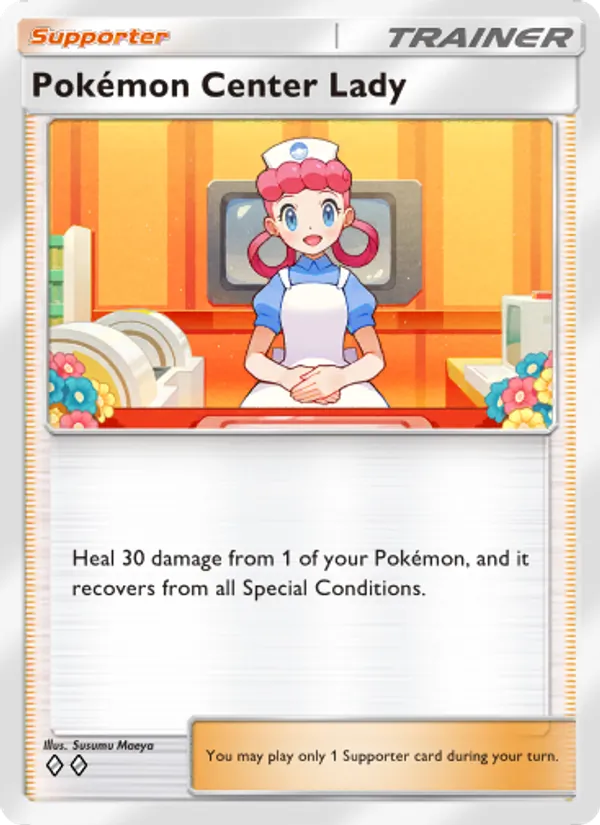 Pokémon Center Lady - Shining Revelry Pokemon Card