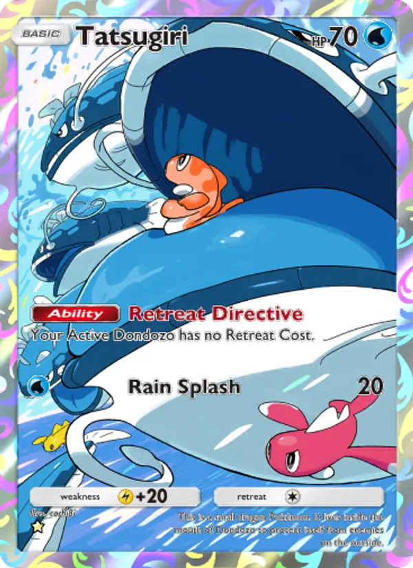 Tatsugiri - Shining Revelry Pokemon Card