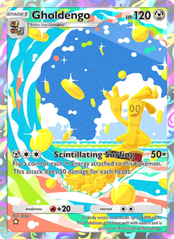 Gholdengo - Shining Revelry Pokemon Card