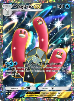 Wugtrio ex - Shining Revelry