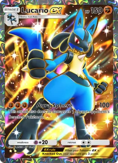 Lucario ex - Shining Revelry