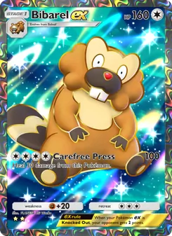 Bibarel ex - Shining Revelry