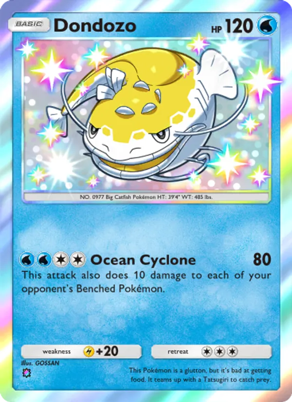 Dondozo - Shining Revelry Pokemon Card