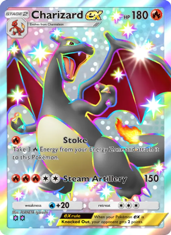 Charizard ex - Shining Revelry Pokemon Card