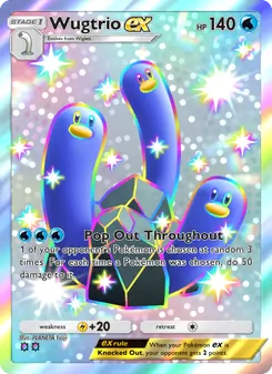 Wugtrio ex - Shining Revelry