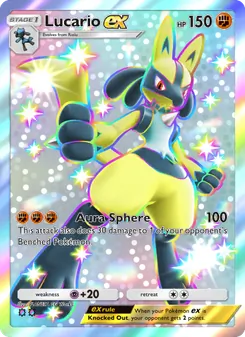 Lucario ex - Shining Revelry