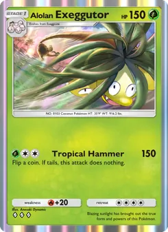 Alolan Exeggutor - Celestial Guardians