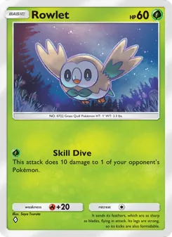 Rowlet - Celestial Guardians