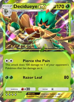 Decidueye ex - Celestial Guardians