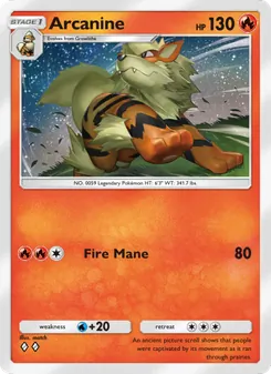 Arcanine - Celestial Guardians
