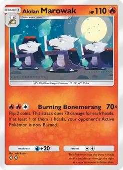 Alolan Marowak - Celestial Guardians