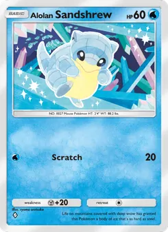 Alolan Sandshrew - Celestial Guardians