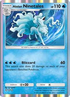 Alolan Ninetales - Celestial Guardians