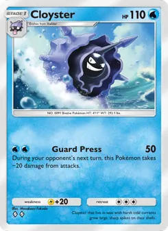 Cloyster - Celestial Guardians