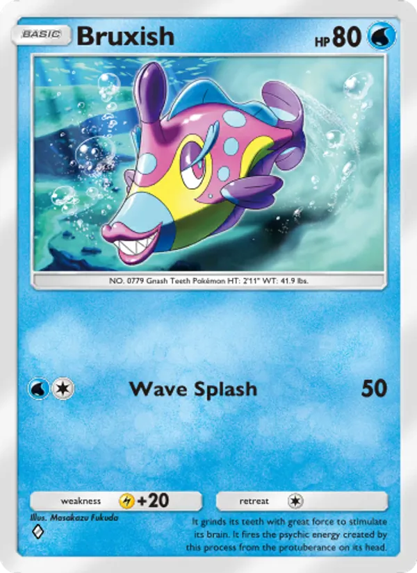Bruxish - Celestial Guardians Pokemon Card