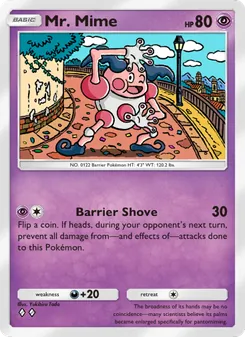 Mr. Mime - Celestial Guardians