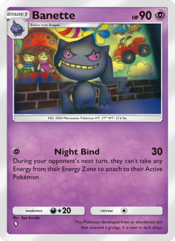 Banette - Celestial Guardians Pokemon Card