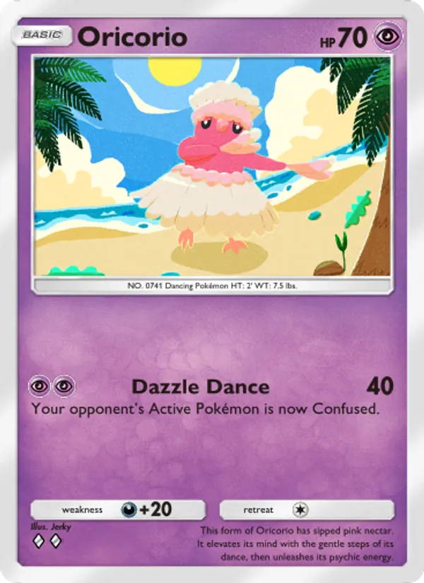 Oricorio - Celestial Guardians Pokemon Card