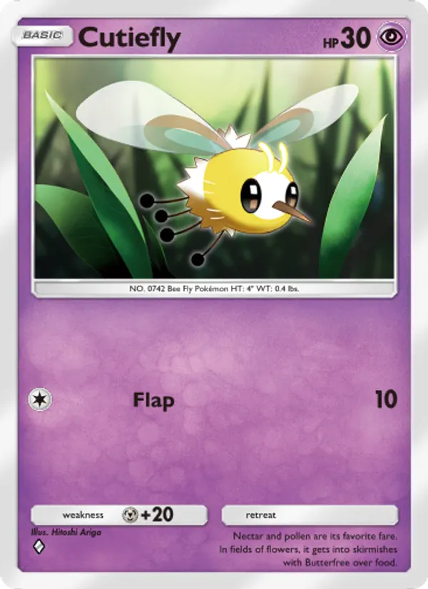 Cutiefly - Celestial Guardians Pokemon Card
