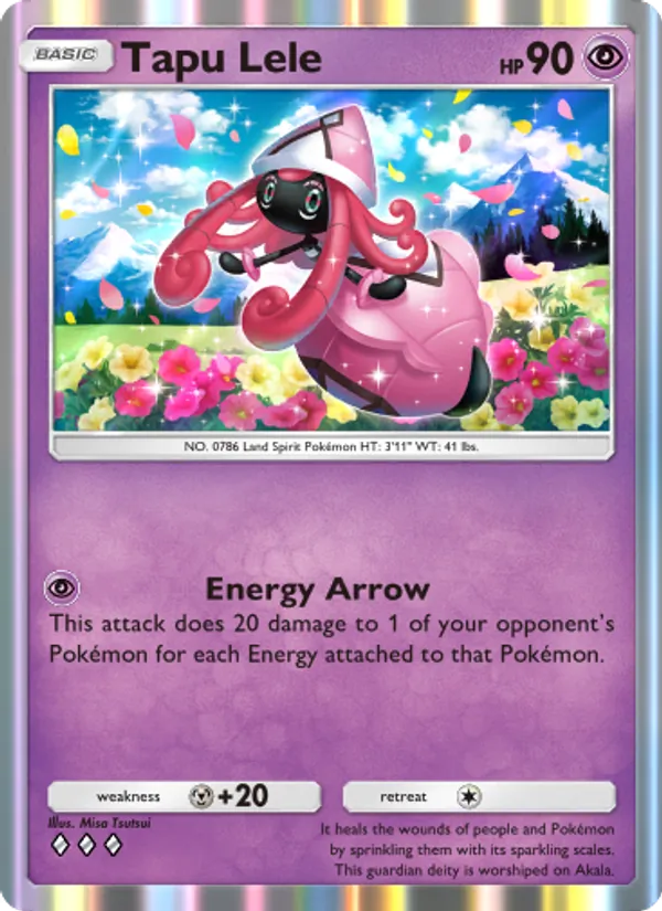 Tapu Lele - Celestial Guardians Pokemon Card