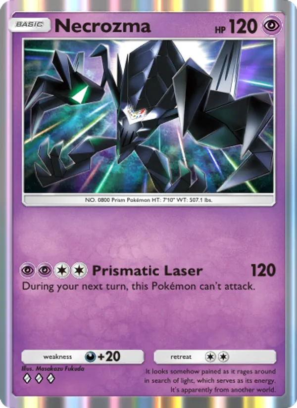 Necrozma - Celestial Guardians Pokemon Card