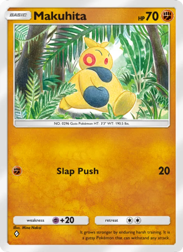Makuhita - Celestial Guardians Pokemon Card