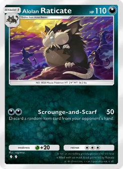 Alolan Raticate - Celestial Guardians