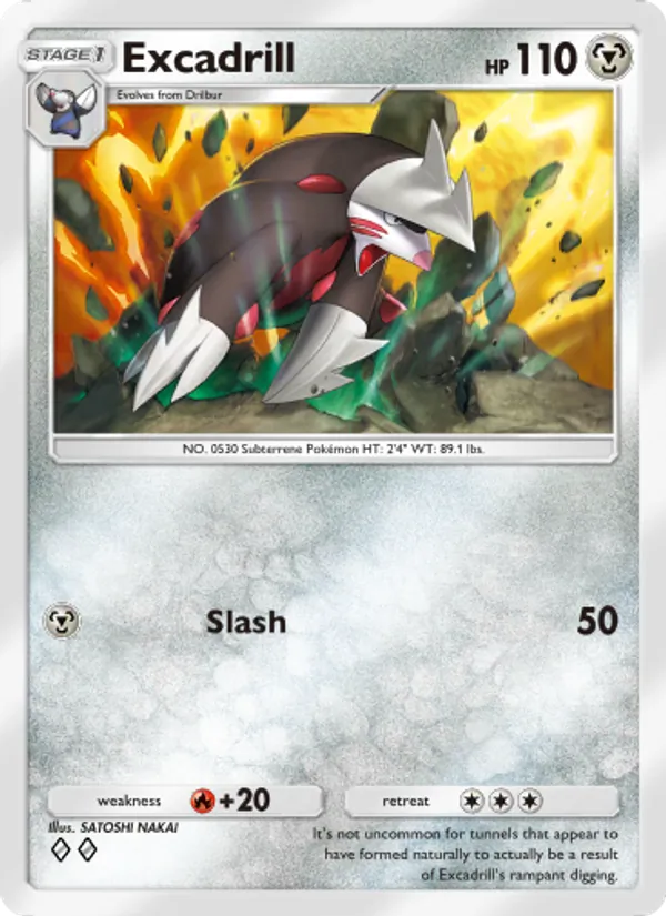 Excadrill - Celestial Guardians Pokemon Card