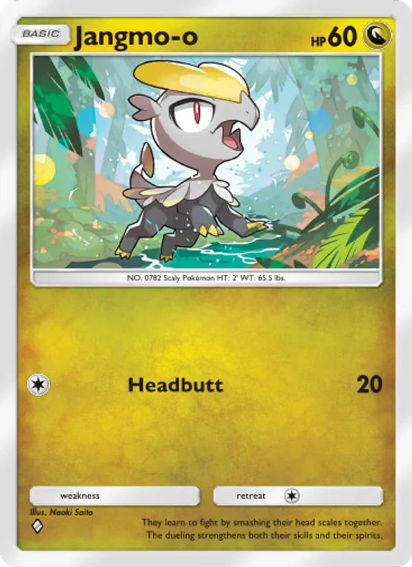 Jangmo-o - Celestial Guardians Pokemon Card