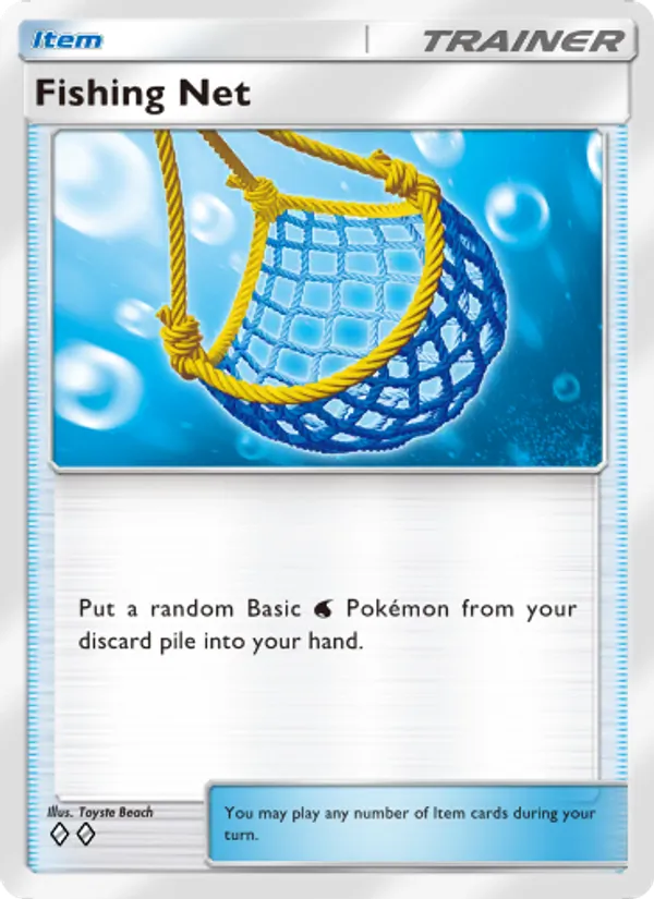 Fishing Net - Celestial Guardians Pokemon Card