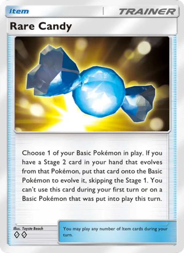 Rare Candy - Celestial Guardians Pokemon Card