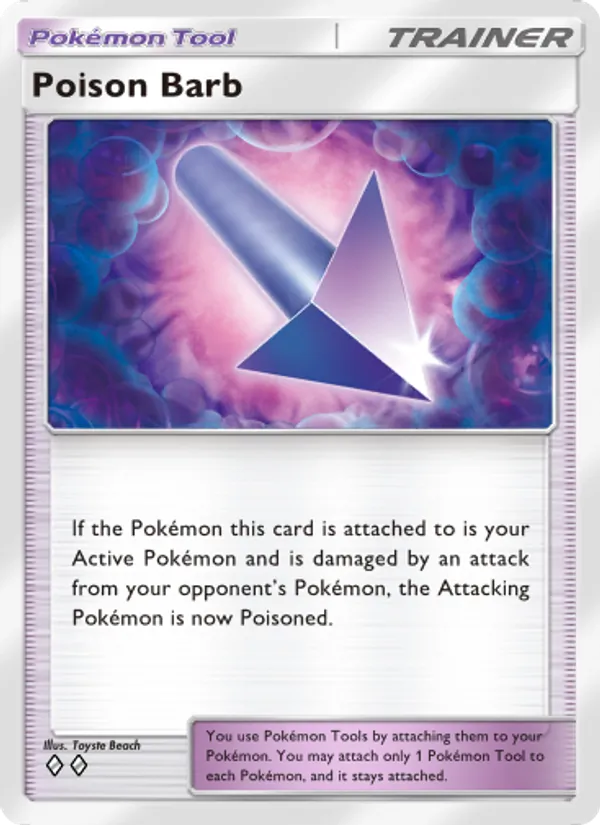 Poison Barb - Celestial Guardians Pokemon Card