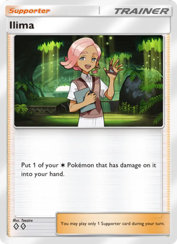 Ilima - Celestial Guardians Pokemon Card