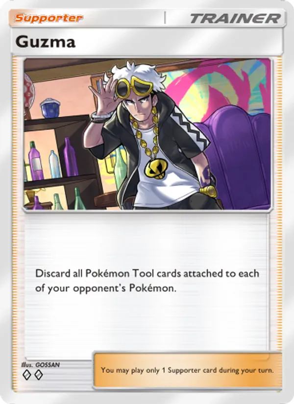 Guzma - Celestial Guardians Pokemon Card
