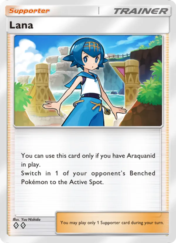 Lana - Celestial Guardians Pokemon Card