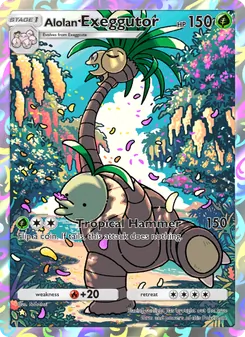 Alolan Exeggutor - Celestial Guardians