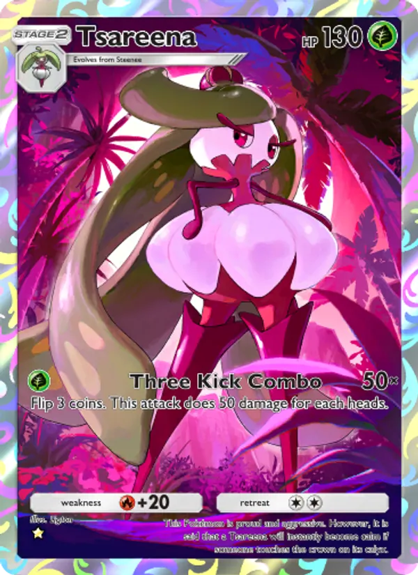 Tsareena - Celestial Guardians Pokemon Card