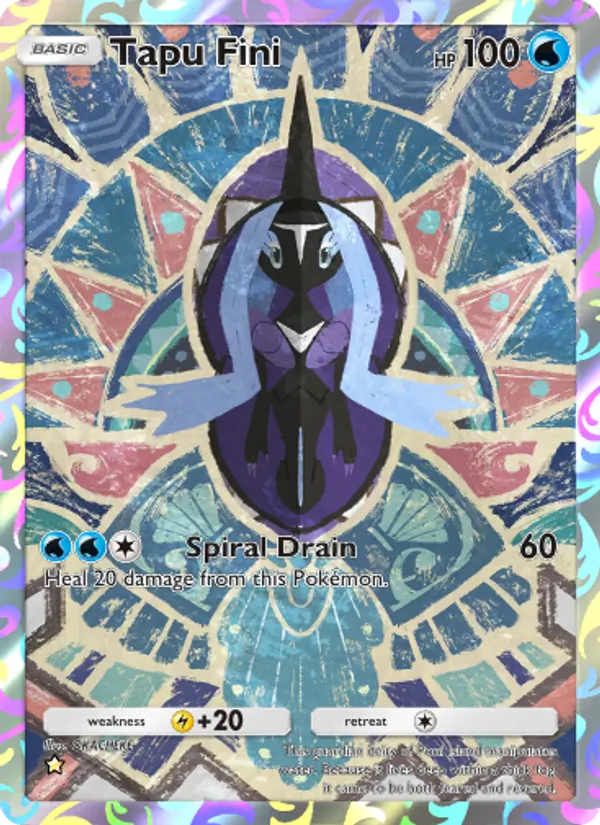 Tapu Fini - Celestial Guardians Pokemon Card