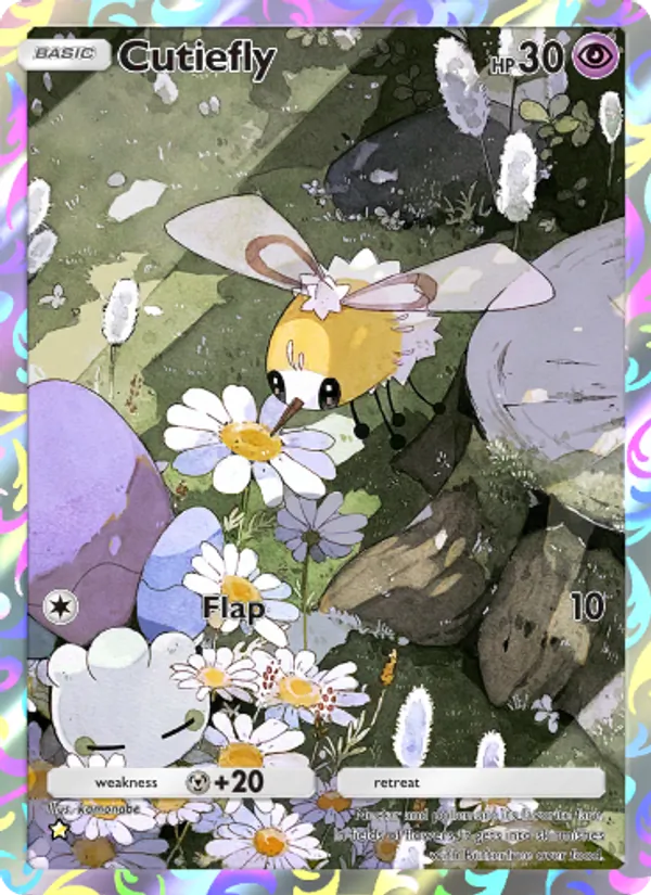 Cutiefly - Celestial Guardians Pokemon Card
